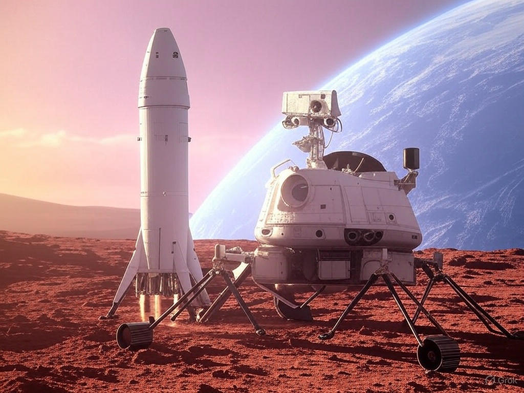 Feature high-res images of Artemis missions, Mars rovers, and reusable rockets